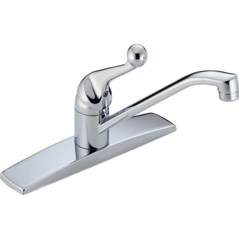 Our support team is also available if you need further welcome to delta customer support. Delta Classic Single-Handle Kitchen Faucet in Chrome with ...