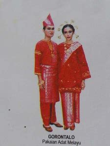 Masing masing warna memiliki arti dan kegunaan masing masing. Baju Adat Pengantin Gorontalo - TradisiKita