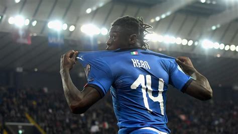 Football News Moise Kean Scores On Debut As Italy Overcome Finland In
