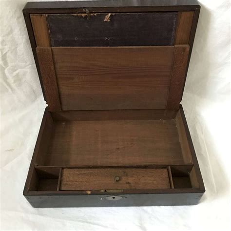 Write your story as if you are in a pub, talking with someone over a couple of beers. Antique Travel writing desk purple velvet lining lidded ...