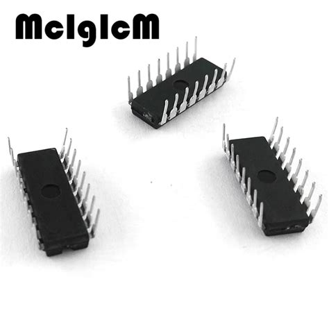 Mcigicm 25pcs 74hc595 Dip 8 Bit Shift Registers With 3 State Output