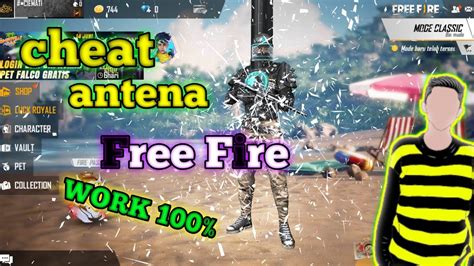 Cheat free fire berikutnya adalah antenna head easy find enemy. Cara cheat antena free fire work 100% berhasil - YouTube