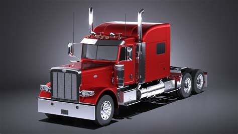 Peterbilt 389 Sleeper Cab 2017 V Ray 3d Model By Squir