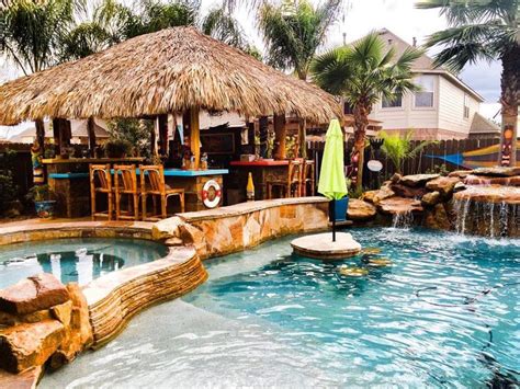Houston see chambers county | harris county texas gulf coast / east texas. We Built Our Own Beach Bar! | Tiki hut, Beach bars ...
