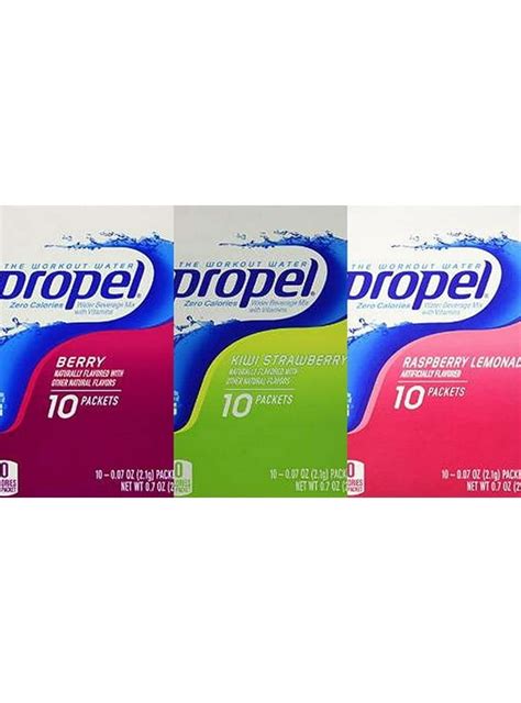 Propel Packets In Powdered Drink Mixes