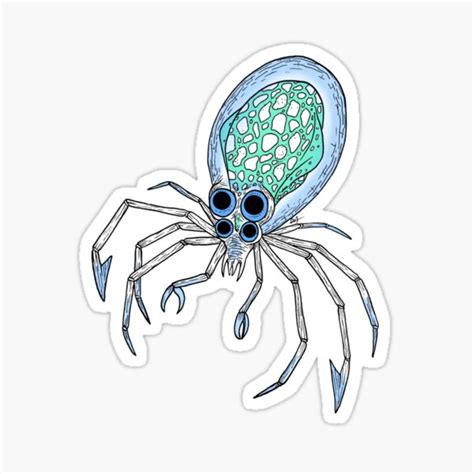 Subnautica Crabsquid Sticker For Sale By Wendabraham Redbubble