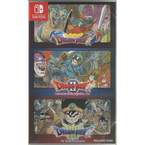 Dragon Quest 123 Collection Asian Version Nintendo Switch