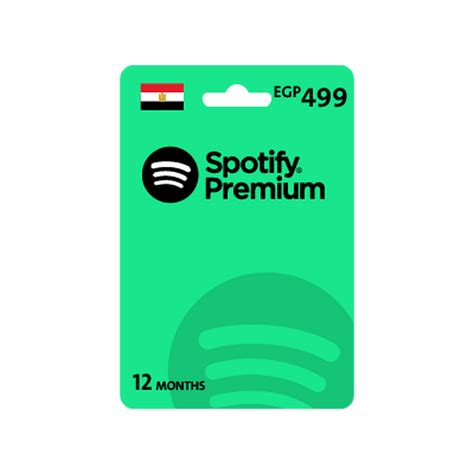Spotify Premium 12 Month Subscription Egypt Store Price In Kuwait Xcite