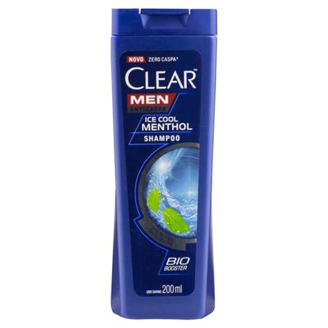 Shampoo Clear Ml Anticaspa Men Ice Cool Menthol Shimodinha Supermercado