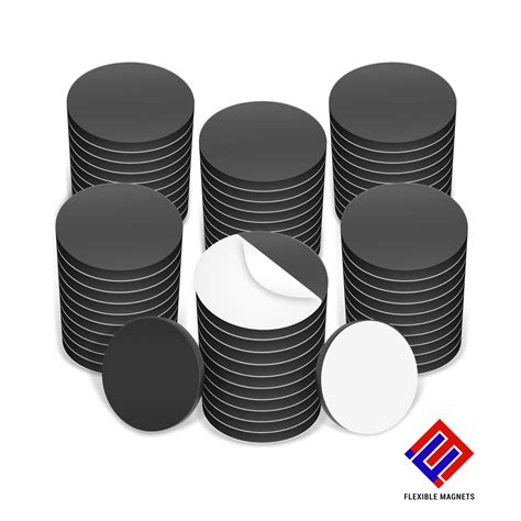 Adhesive Round 2 Inch Magnets