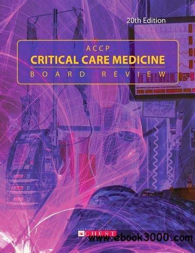 Anaesthesia Database Accp Critical Care Medicine Board Review 21st
