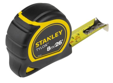 1 30 656 Stanley Stanley Tylon 8m Tape Measure Imperial Metric