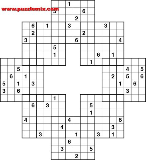 Welcome to the daily jigsaw sudoku competition. Delicate Printable Jigsaw Sudoku | Barrett Website