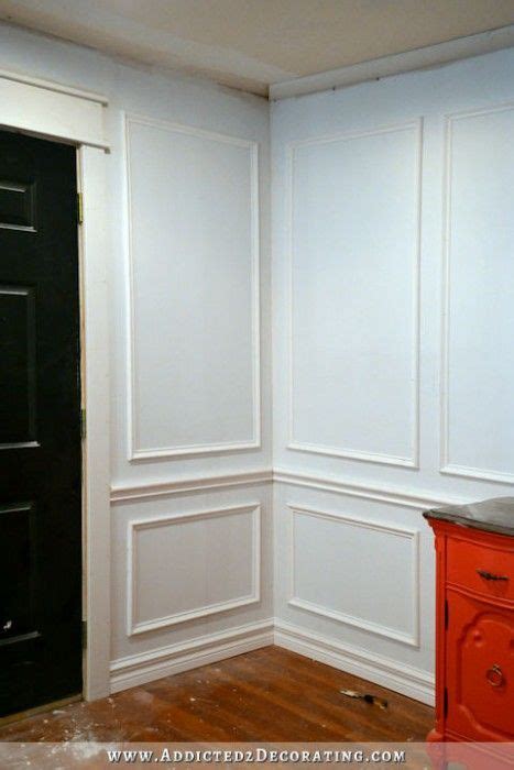How To Install Picture Frame Molding | Wainscoting styles, Dining room