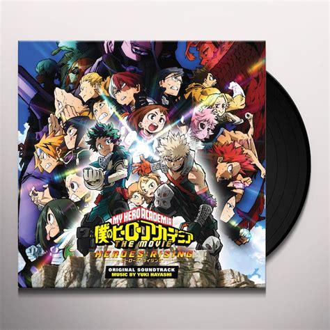 Yuki Hayashi My Hero Academia Heroes Risin Original Soundtrack Vinyl