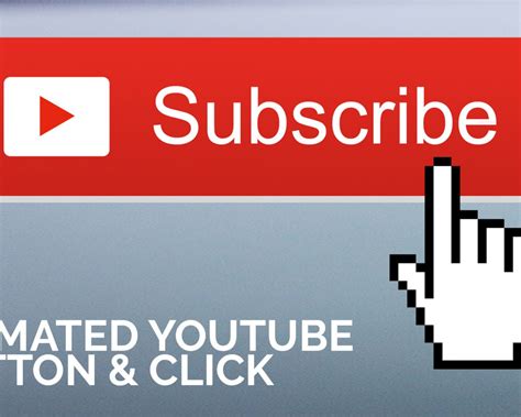 Free Download Animated Youtube Subscribe Button With Click In After