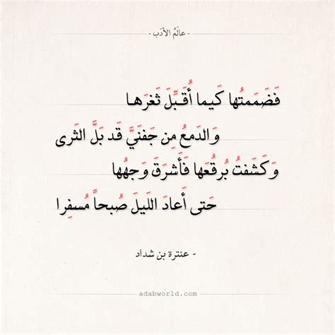 شعر عن الحب قديم