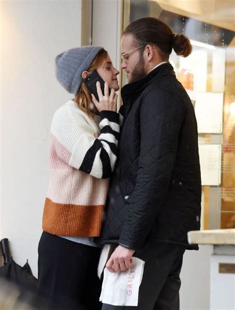 Emma Watson Kissing Her Boyfriend Leo Robinton 04242020 Celebmafia