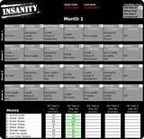 Insanity Workout Exercises List Pdf Pictures