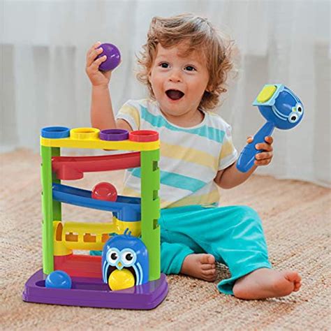 Montessori Baby Spin Toy 0 12 Months Educational Stacking Toy Kids