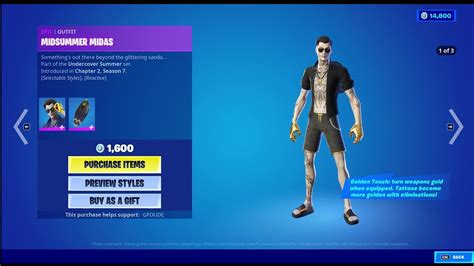 Bro This Skin Is Also Free Youtube