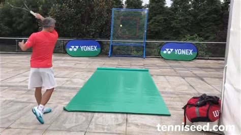 Tennis Training Wall Tennis Rebounder Youtube