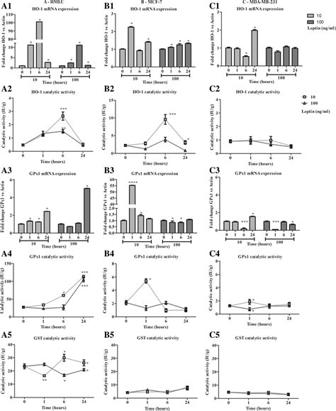 Characterization Of Antioxidant Response Time Course In The Presence Of