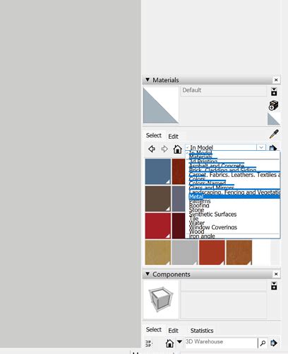 Material Tray Scrolling Issue Pro SketchUp Community