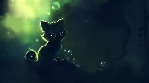 Dark Wallpaper Anime Cat | 2020 Live Wallpaper HD