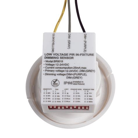 The sensing of the lamp coming on is done via phototransistor, and the wiring carries the low voltage to the other motion sensor where it is amplified enough to heat a small surface mount resistor placed near the motion sensor. 0-10 Volt Low Voltage PIR Motion Sensor - Compatible with ...