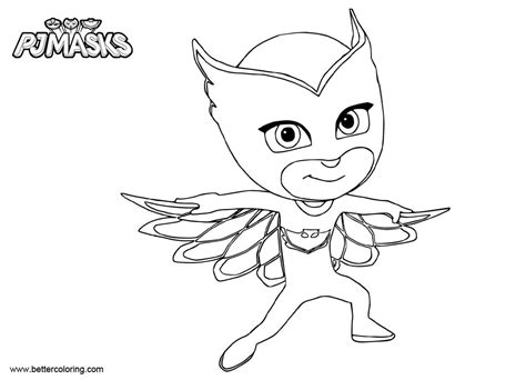 25 Of The Best Ideas For Pj Masks Luna Girl Coloring Pages Home