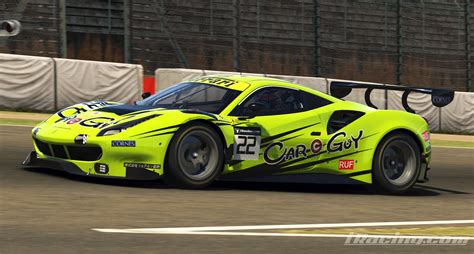 Ferrari 488 gt3 race car. Car Guy Racing #57 Le Mans 2019 Ferrari 488 GT3 version by Emil Kofod - Trading Paints