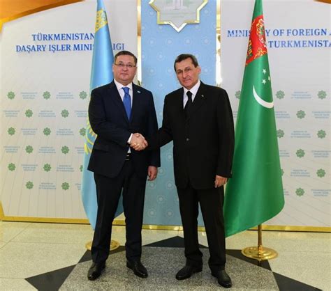 Kazakhstan Turkmenistan Affirm Commitment To Strengthen Strategic