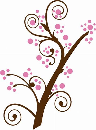 Blossom Clip Tree Cherry Clipart Royalty