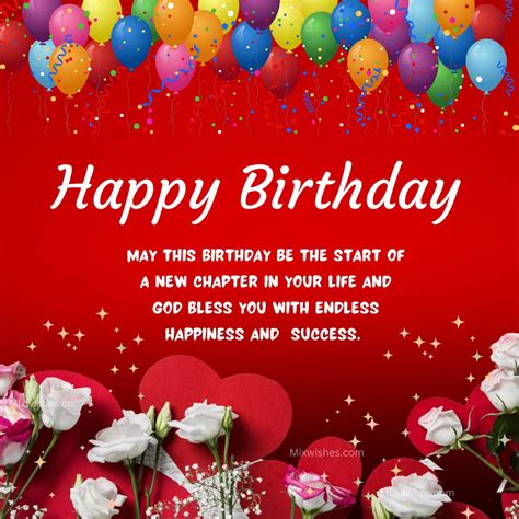 50 Blessing Birthday Wishes Quotes Messages And Images