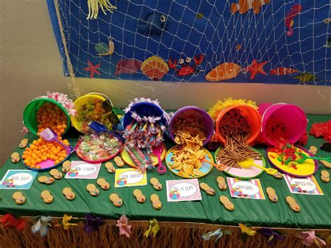 Whether it's an intimate celebration or a backyard bbq, your guests will surely be hungry for some snacks! Beach Theme Dinner, 4-H Leader Training - Snack Bar ...