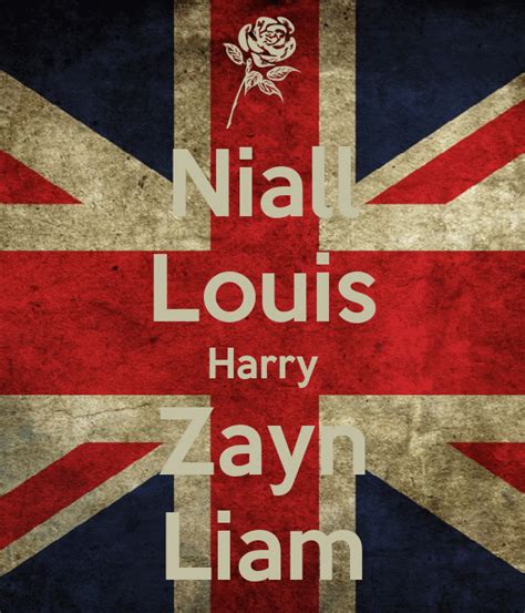Niall Louis Harry Zayn Liam Poster Jasmin Keep Calm O Matic