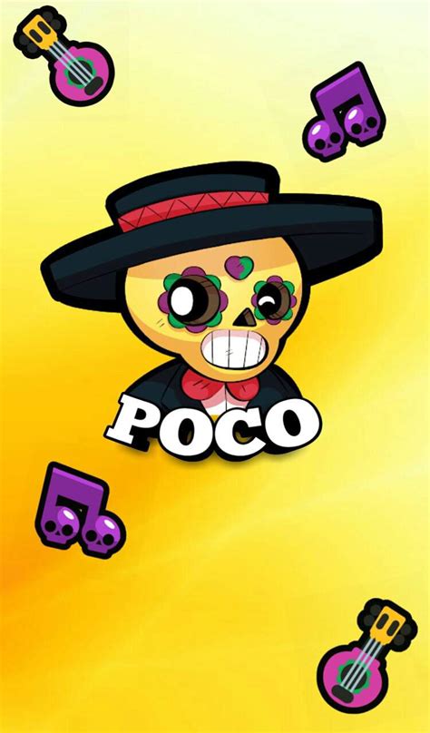 Brawl Stars Poco Wallpapers Wallpaper Cave