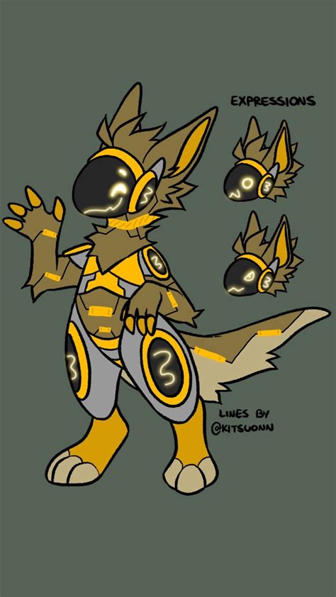 Another Protogen Guy On Toyhouse