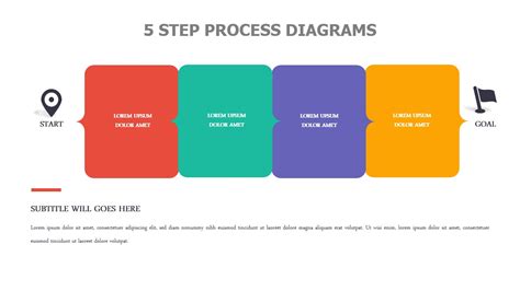 5 Step Process Diagrams Powerslides