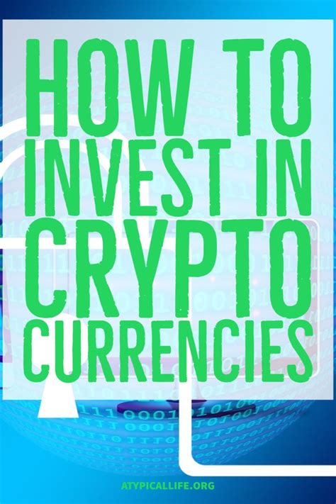 Tips for investing responsibly investing in cryptocurrencies can be an intriguing prospect for a portion of your portfolio, but you should make sure to diversify your investments with other holdings. How To Invest In Cryptocurrencies | Investing in ...