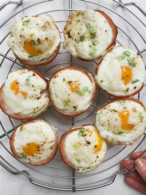 Canadian Bacon Egg Breakfast Cups Gluten Free Low Carb Kathleen