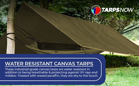 Tarps Now Canvas Tarps With Brass Grommets 12 X 16
