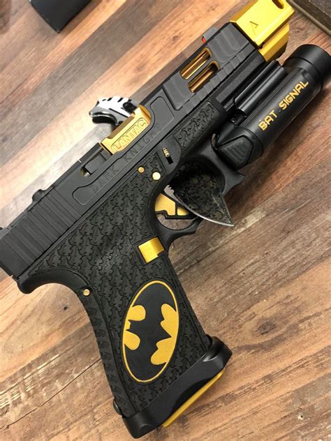 Potd Laser Engraved Bat Glock The Firearm Blog