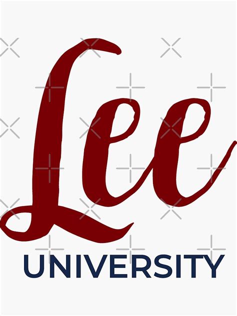 Lee University Sticker For Sale By Mynameisliana Redbubble
