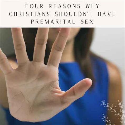 Why Christian Sex Before Marriage Is A Problem
