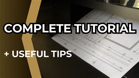 Autocad How To Print From The Layout Tabs Youtube