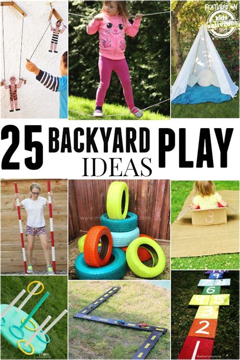 1) have some fun with giant yard games. 25 Ideas To Make Outdoor Play Fun