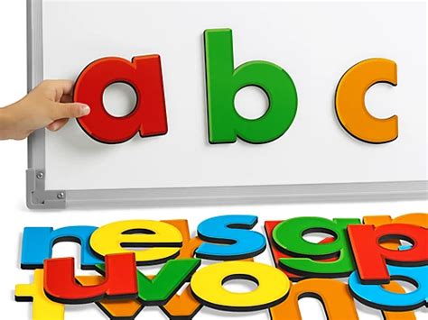 Jumbo Magnetic Letters Lowercase At Lakeshore Learning
