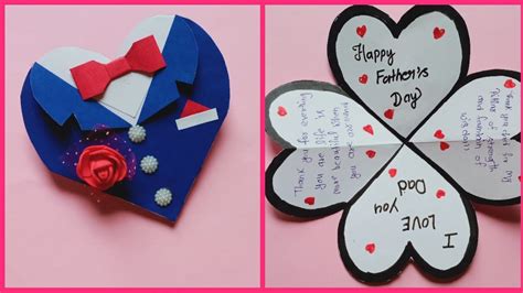 Easy Fathers Day Cards Handmade Easy Beautiful Fathers Day Card